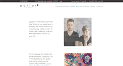 Desktop Screenshot of parlorhairstudio.com